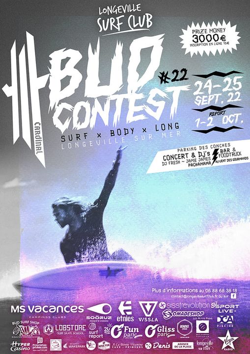 CARDINAL Surfboards : Un fabricant de planches de surf sponsor majeur du BUD CONTEST 2023 !