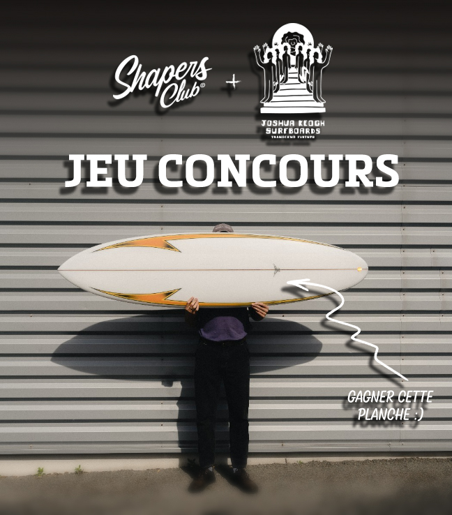 Jeu concours Instagram et tentez de gagner une planche de surf Joshua Keogh