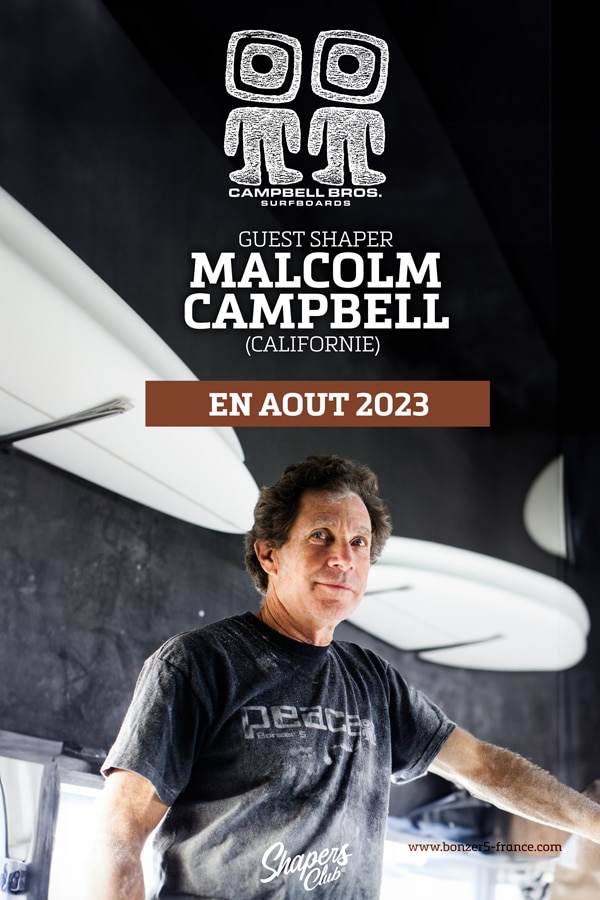 Prochain guest shaper MALCOLM CAMPBELL