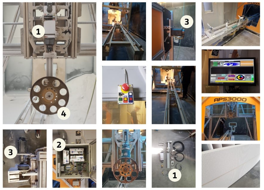 VENTE EQUIPEMENT CNC APS3000 &#038; VENTILATION