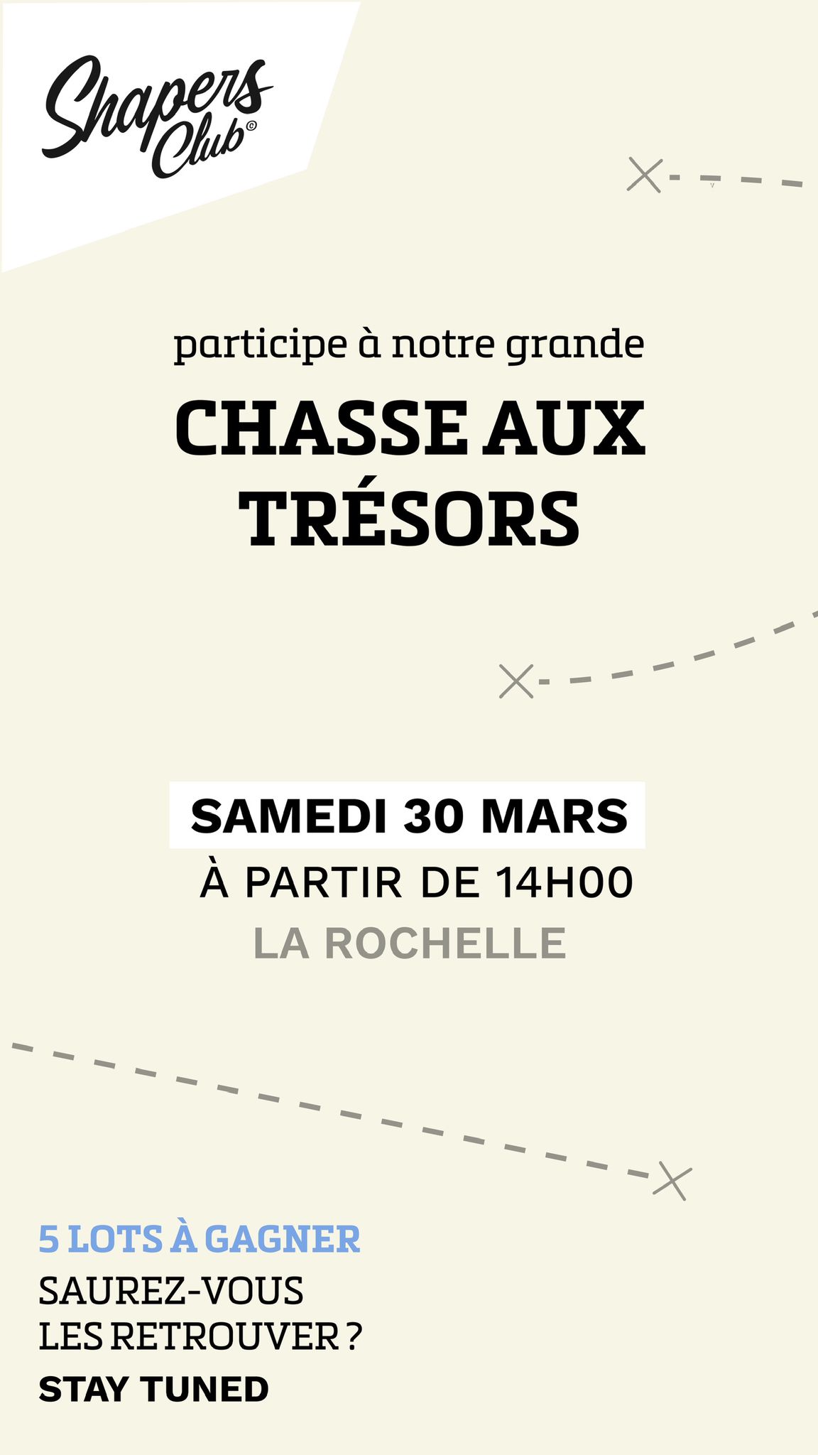 🐚✨ Rejoignez la Chasse aux Trésors de Pâques au Shapers Club !