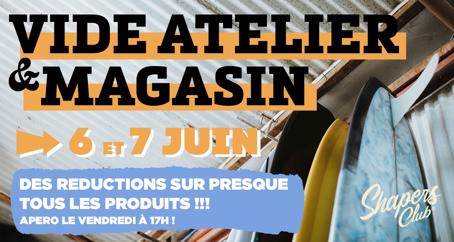 Grand vide atelier et magasin avant déménagement !