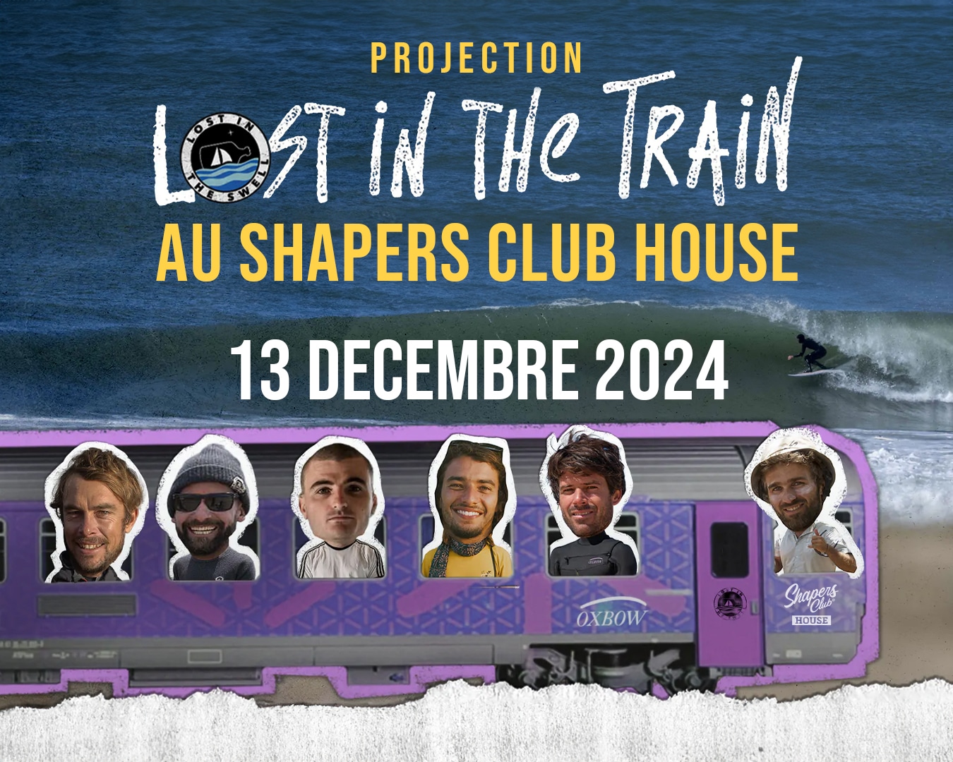 Projection spéciale de "Lost in the train" + "Neglo frites" avec Aurel – Vendredi 13 décembre
