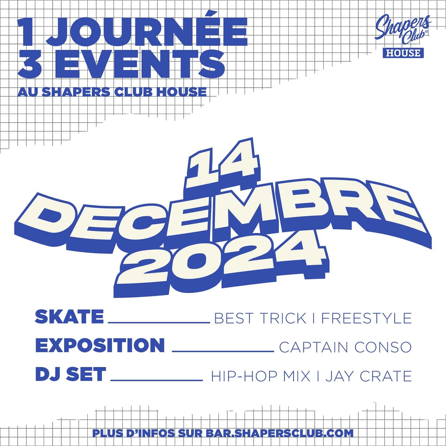 Skate, Art et Musique – Une Journée Explosive au Shapers Club House
